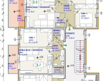 Trzypokojowy apartament w nowoczesnym nowym budynku, 250 m od plaży - Seget Donji